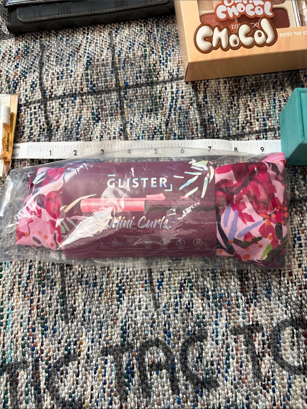 Glister Mini Curls Heatless Rollers - Pink Floral